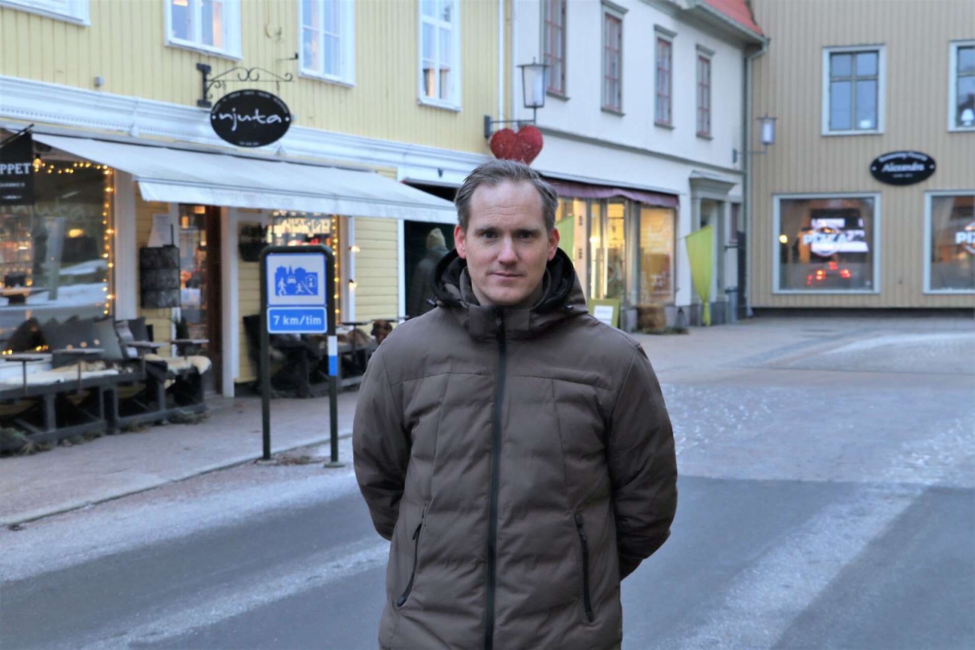 Christian Johansson, näringslivsutvecklare Hjo kommun.
