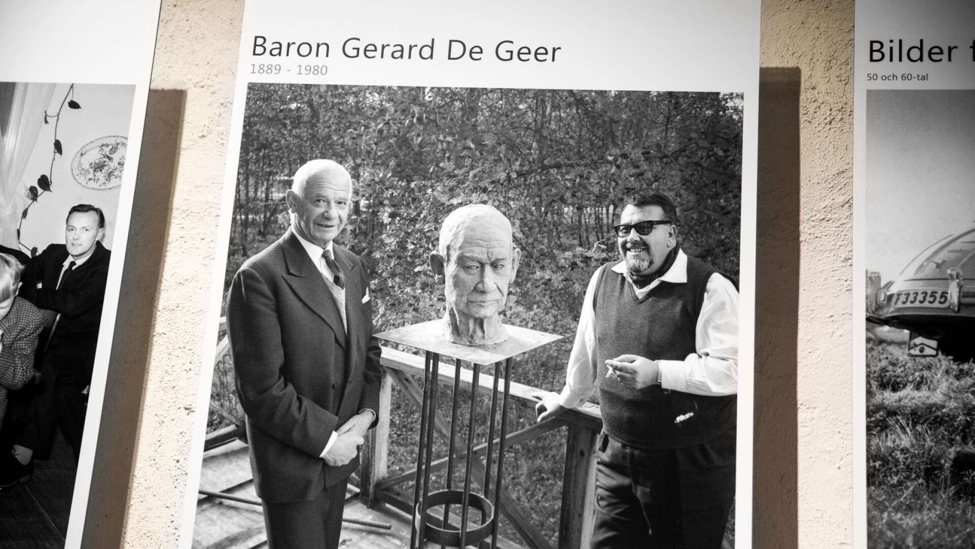 Gerard De Geer blev känd som Bandybaronen. Industriledaren stöttade bandylaget, som har en viktig roll i berättelsen om Lesjöfors.