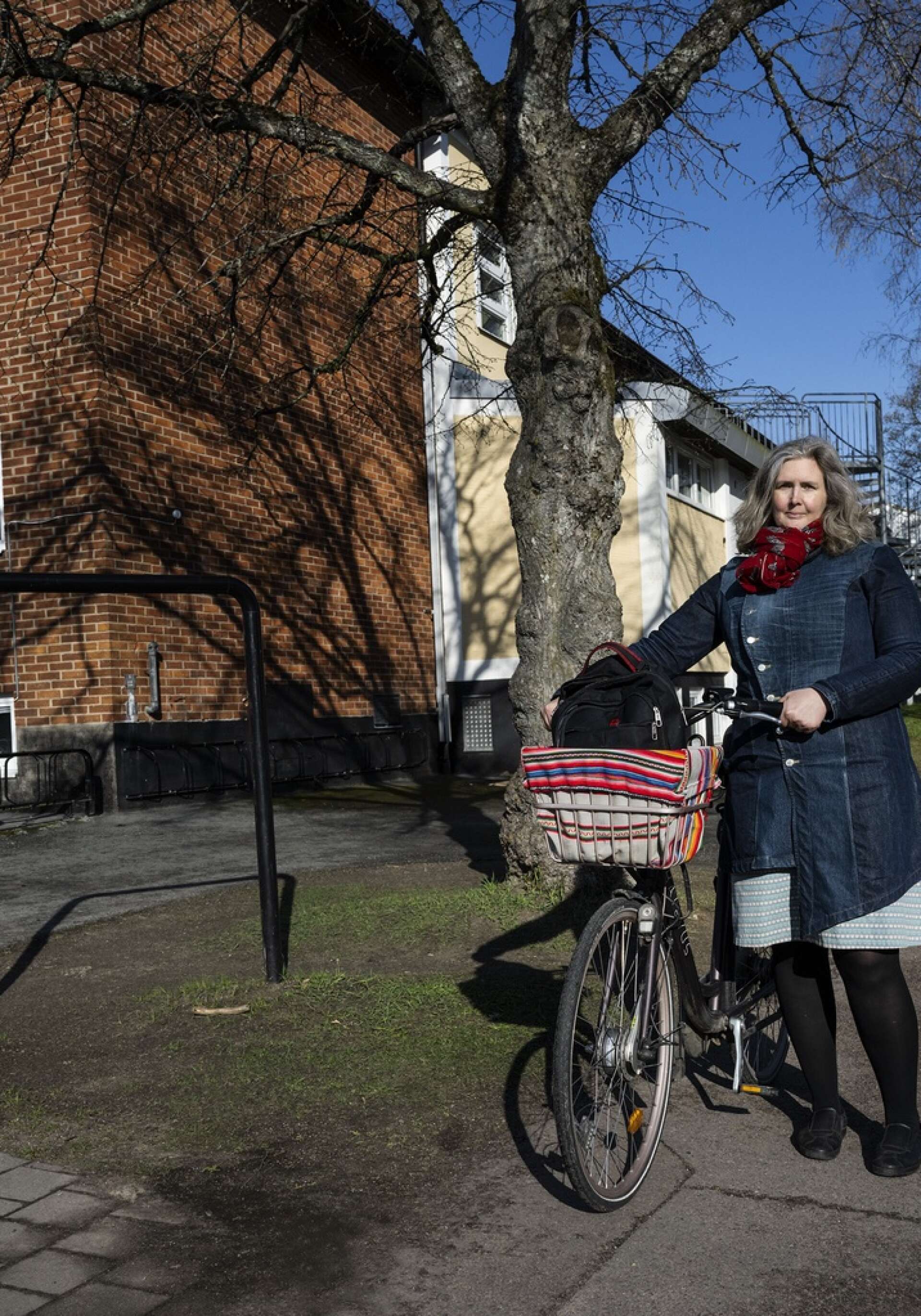 En gemensam gång- och cykelväg skulle göra det tryggare för eleverna på Norrstrandsskolan att ta sig till skolan.