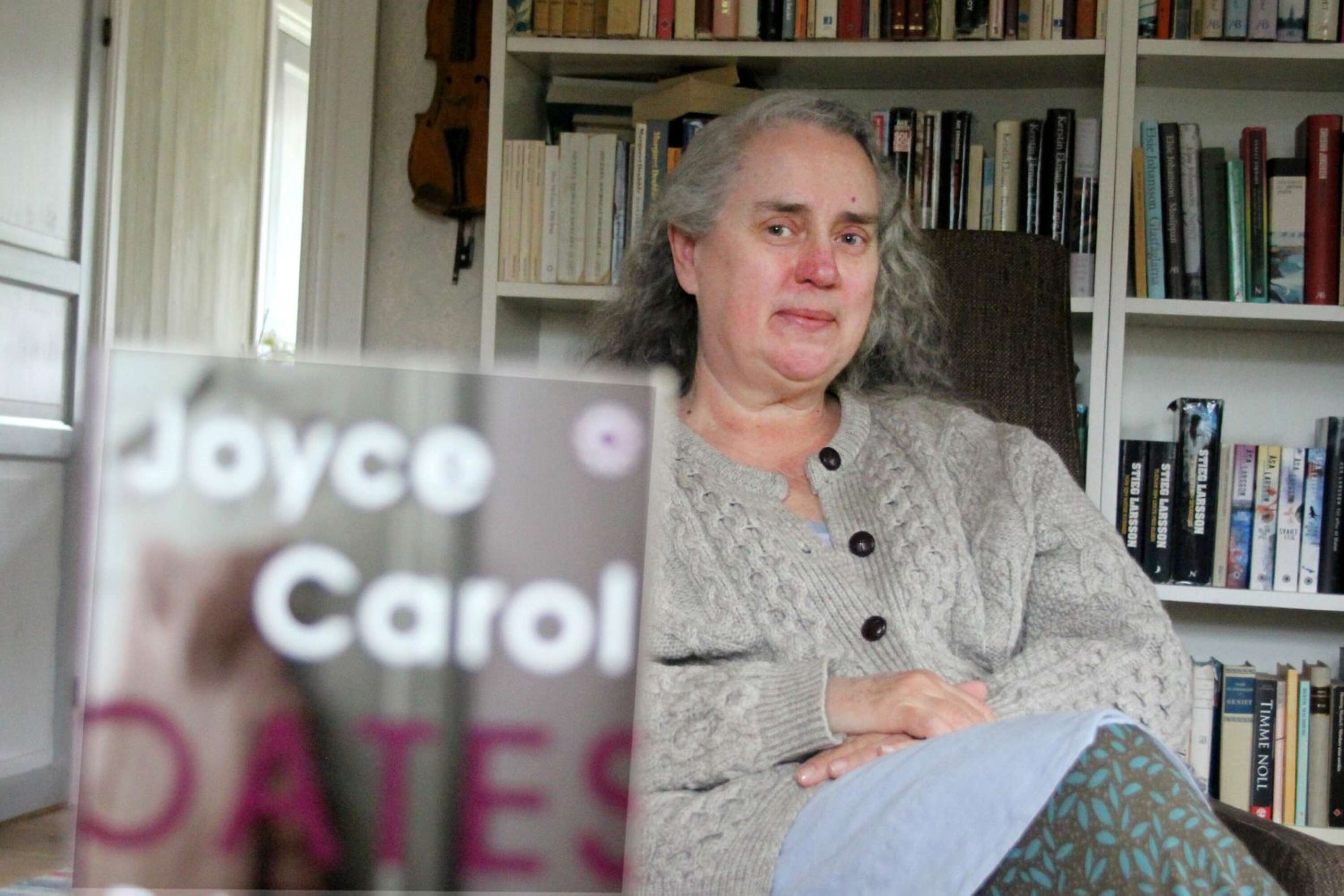 Kristel Brynskog uppskattar Joyce Carol Oates författarskap, men vågar inte tro på att det ska bli ett Nobelpris till slut.