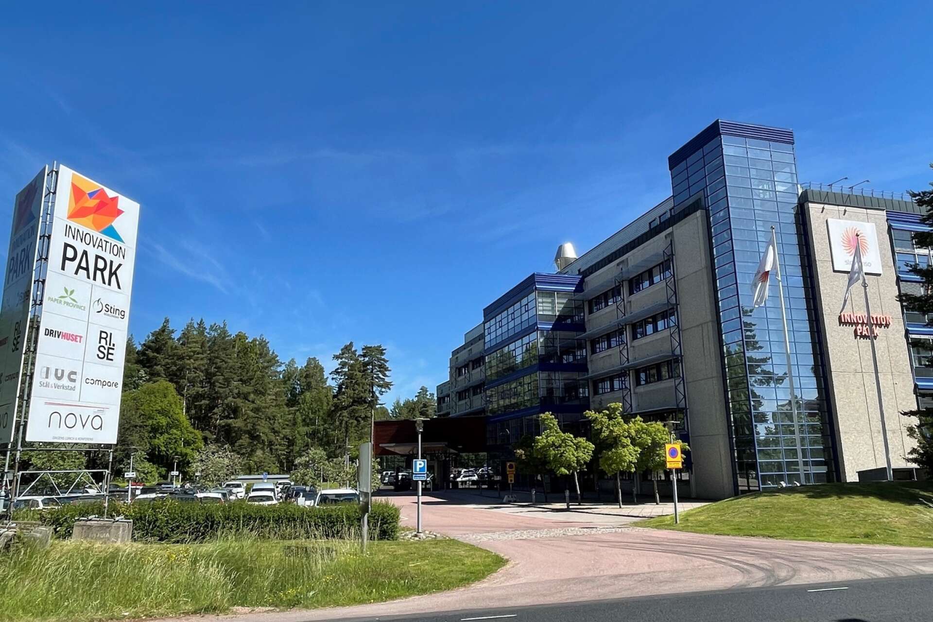 Innovation park på Kronoparken, Karlstad, är en viktig mötesplats för entreprenörer och olika aktörer som stöttar innovationer.