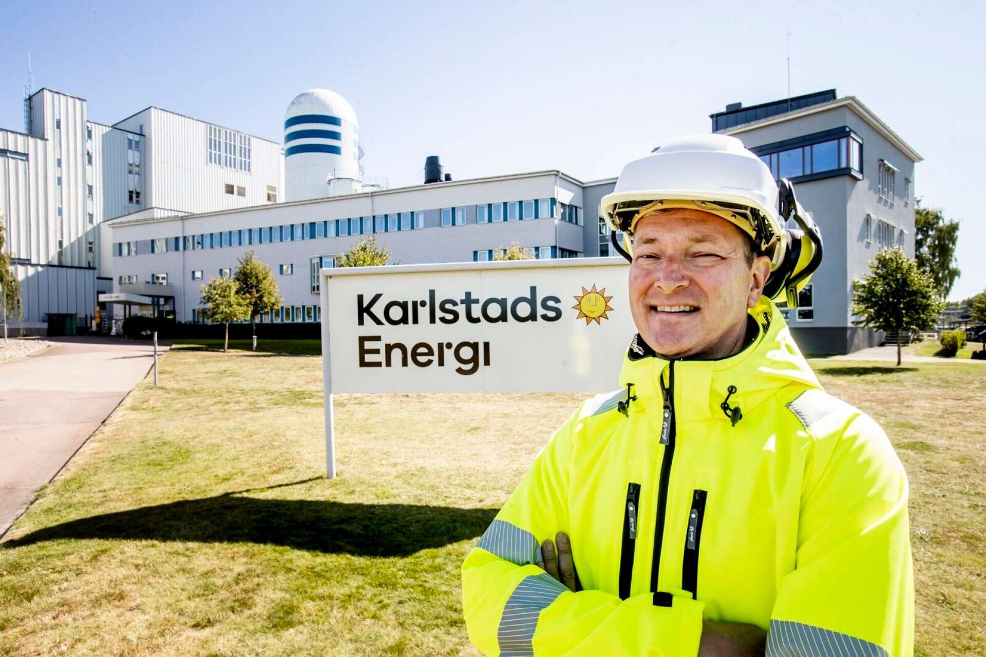 ”Vi ska bygga ut den förnybara produktionen. Först genom en satsning på solenergi och på sikt även vindkraft”, säger Karlstads energis vd:n Erik Kornfeld.