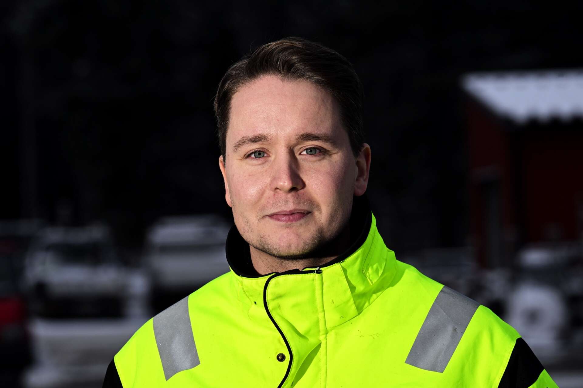 Adam Pettersson, gatuingenjör på gatuenheten Karlstads kommun.