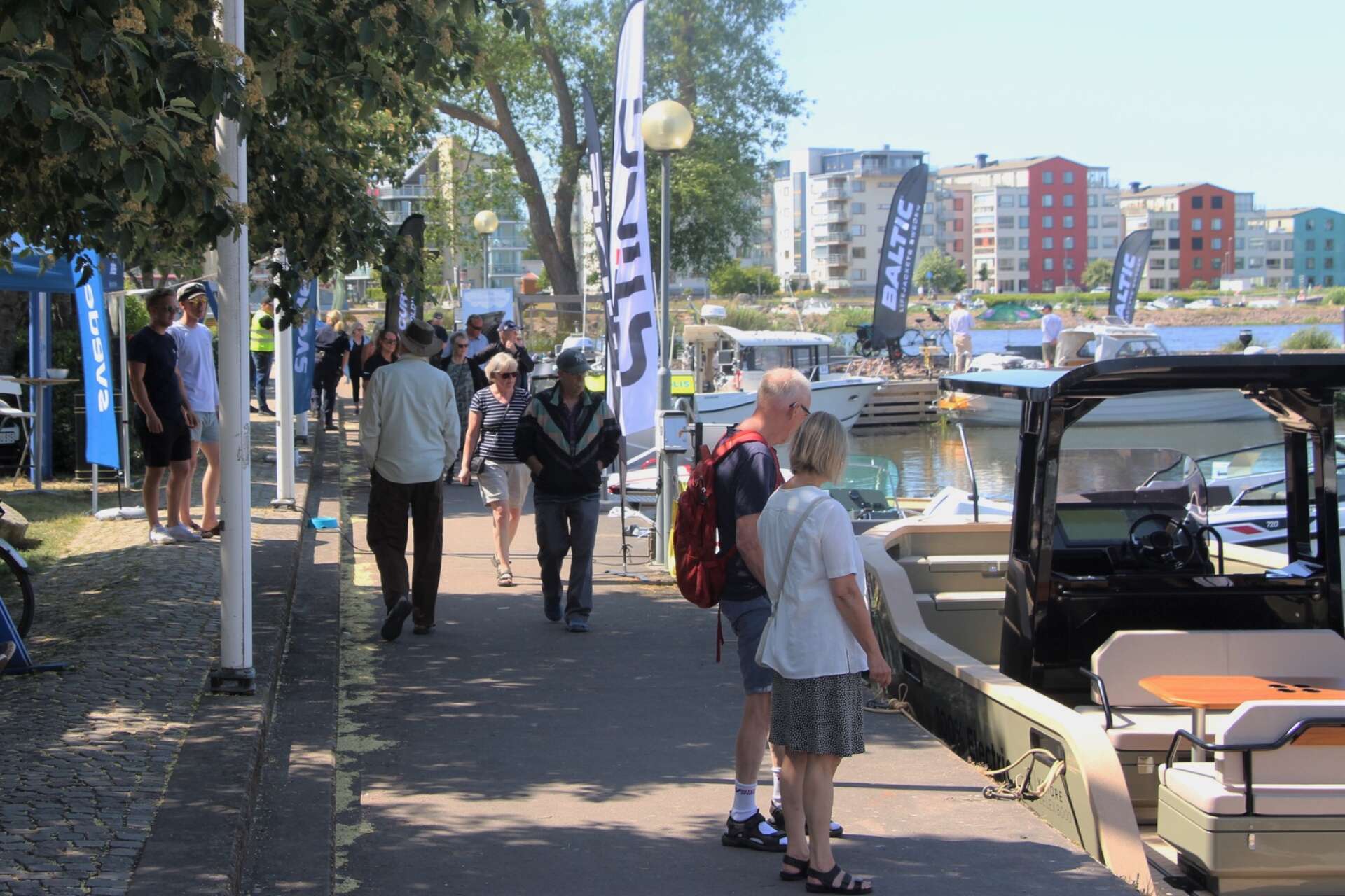 Mariestads båt- och hamnfestival.