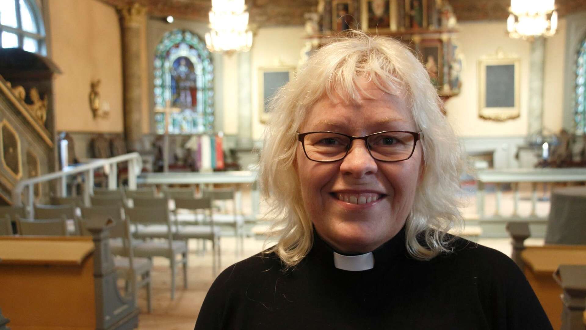 Pernilla Rosin, kyrkoherde i Karlskoga församling och kontaktprost i Östra Värmlands kontrakt.