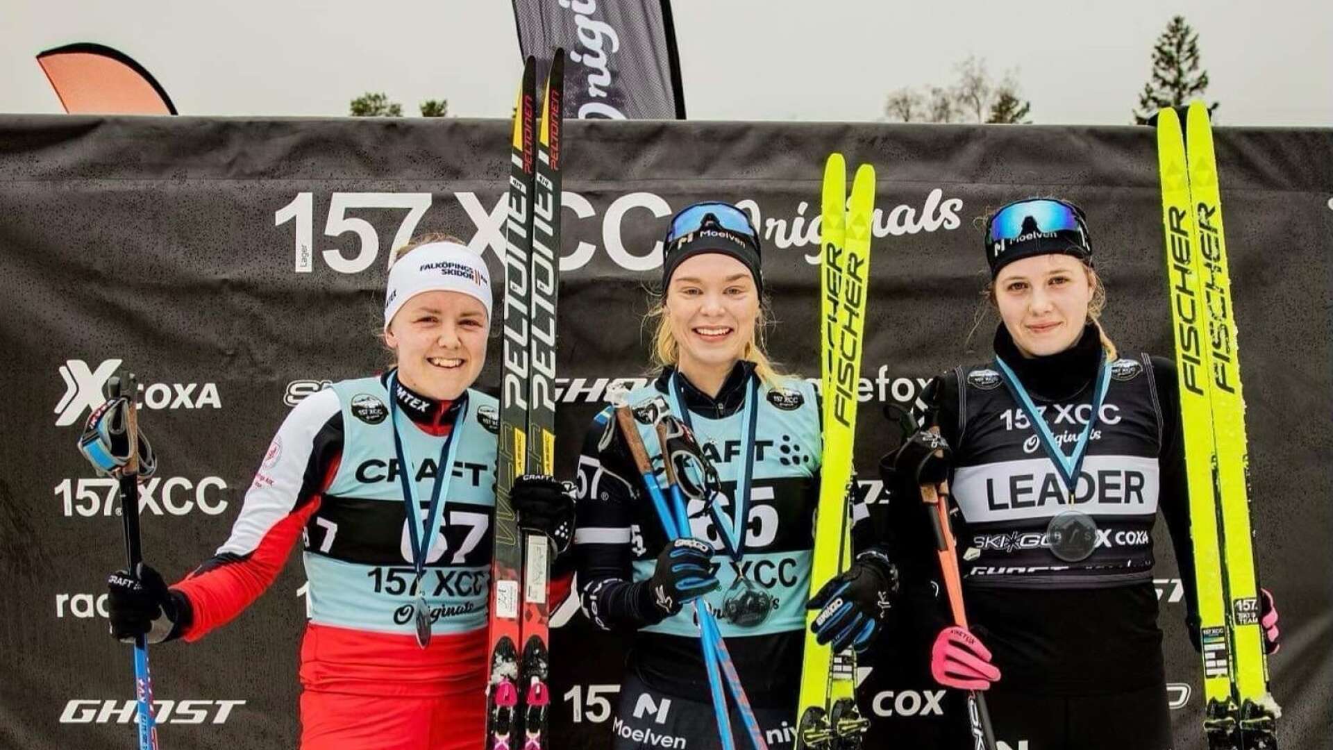 Just nu pågår den svenska långloppscupen och där har det gått riktigt bra för Maja Eriksson, till höger. 