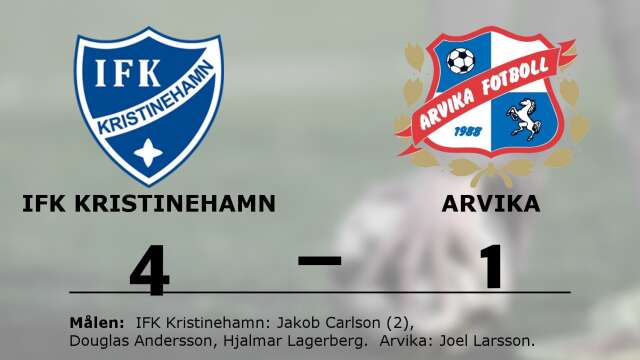 IFK Kristinehamn Fotboll vann mot IK Arvika Fotboll