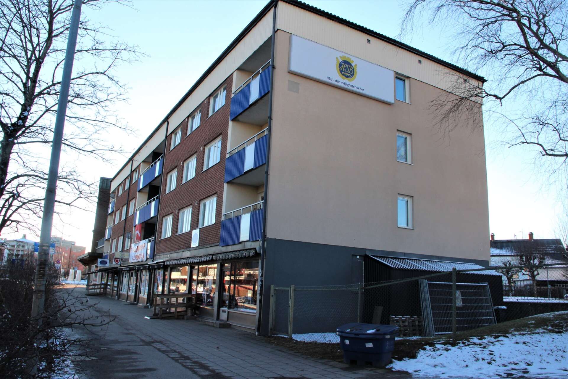 Vid det här huset på Medborgargatan låg också en kemtvätt och det är en av fem i centrala Degerfors som finns med i kartläggningen.