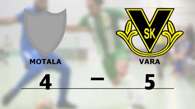 Motala Futsalklubb förlorade mot Vara SK