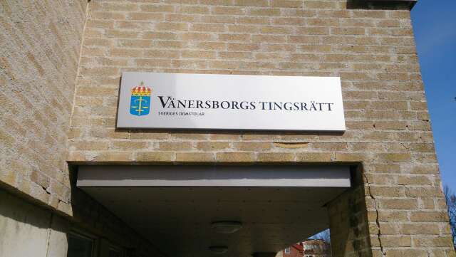 Vänersborgs tingsrätt.