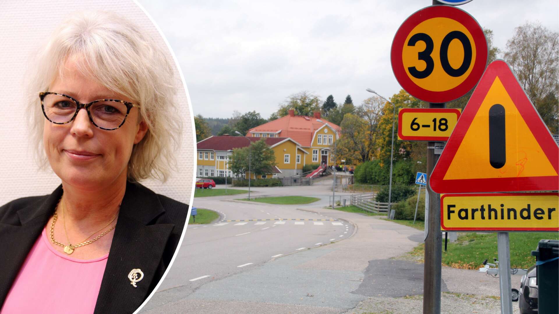 Linda Jansson (M) vill se säkrare vägar till skolan.
