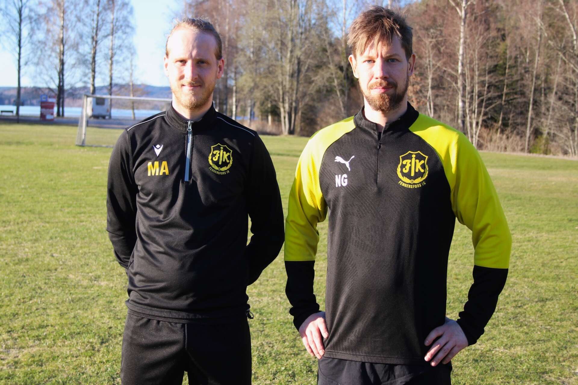 Mathias Andersson och Nicklas Günther har hjärtat i Fengersfors IK. Günther gör sin 23:e raka säsong i klubben.