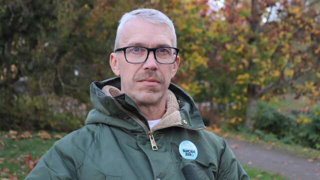 Daniel Lönn startade Suicide Zero i Kristinehamn år 2019. Han gläds över att det förebyggande arbetet går framåt, men han menar att det finns mycket kvar att göra.