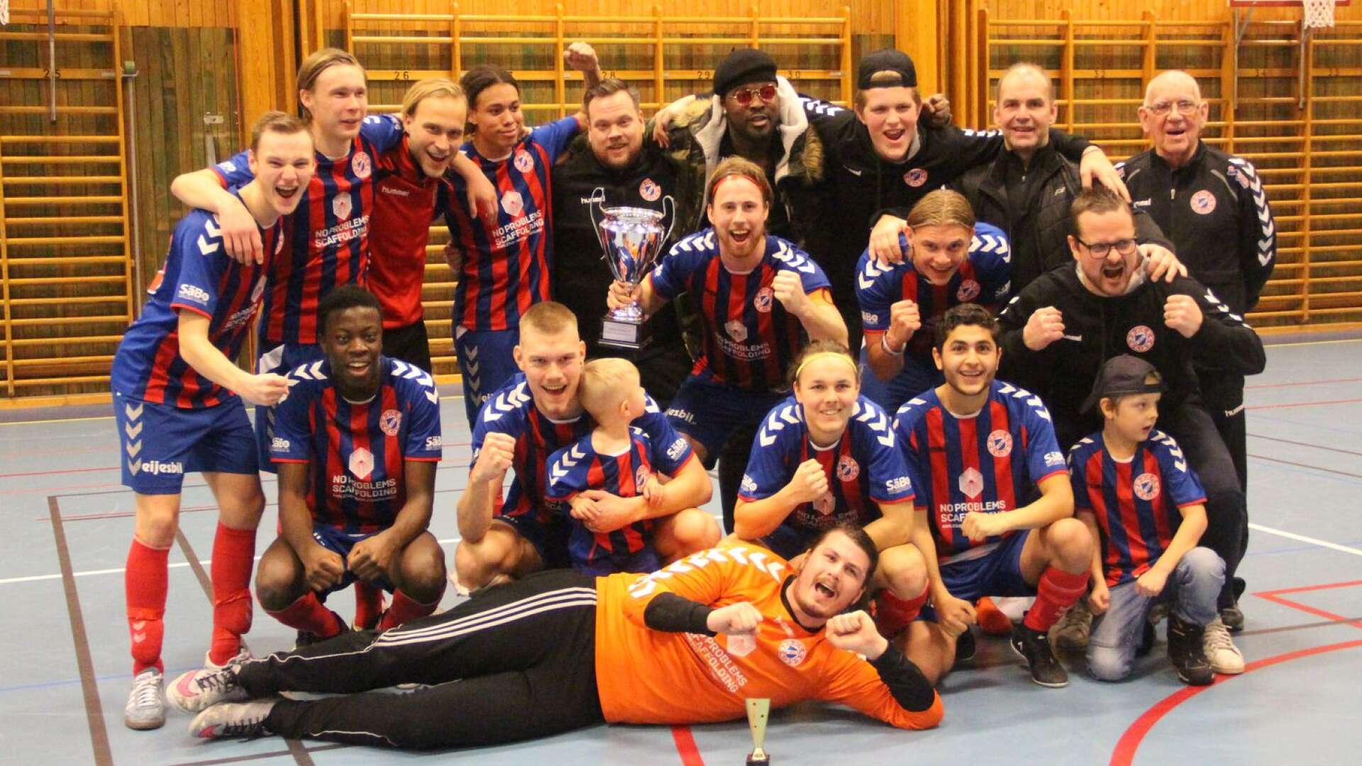 SK Sifhälla vann Säfflemästerskapet i inomhusfotboll 2019.