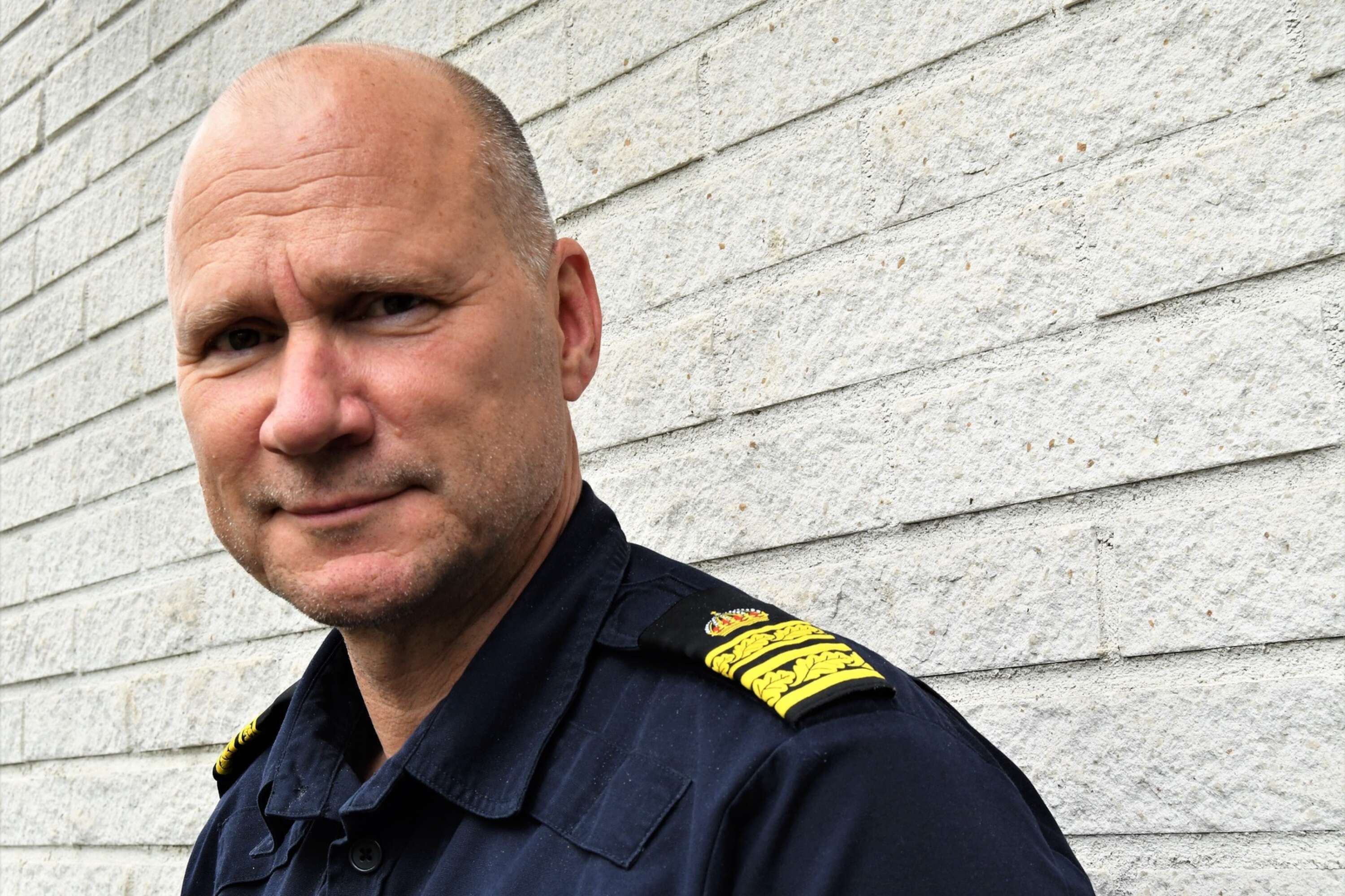Jonas Wendel, chef för lokalpolisområde Arvika.
