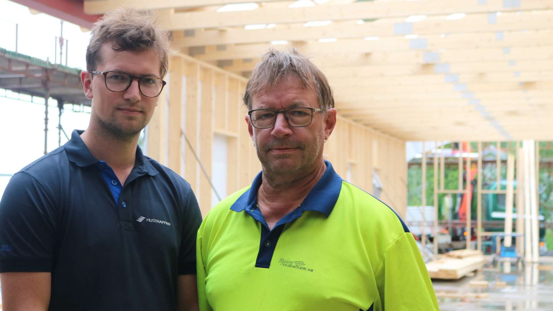Albin och Jonas Larsson driver Råglanna Finsnickeri som just nu bygger ut för att bli dubbelt så stort.