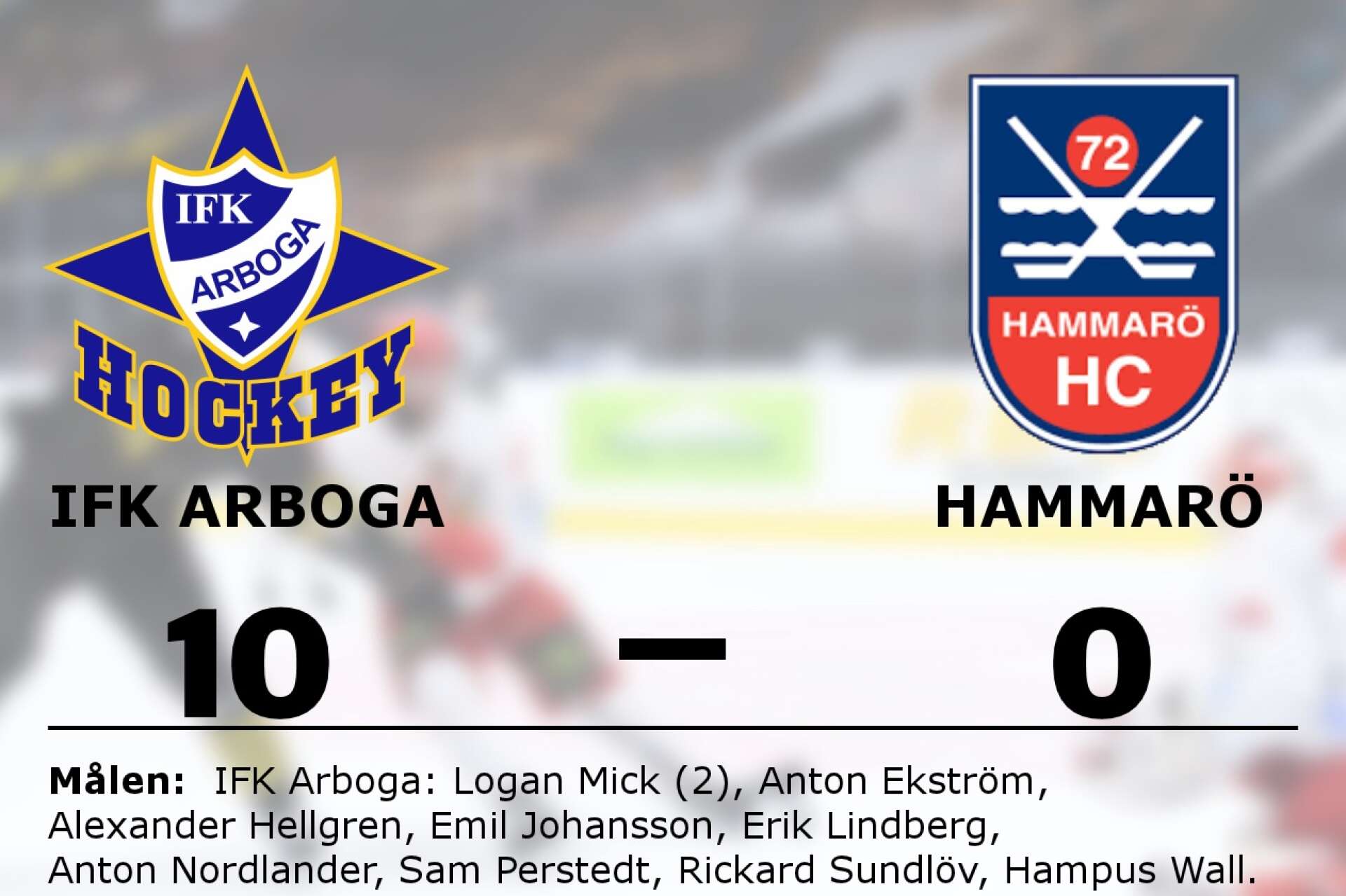 IFK Arboga vann mot Hammarö