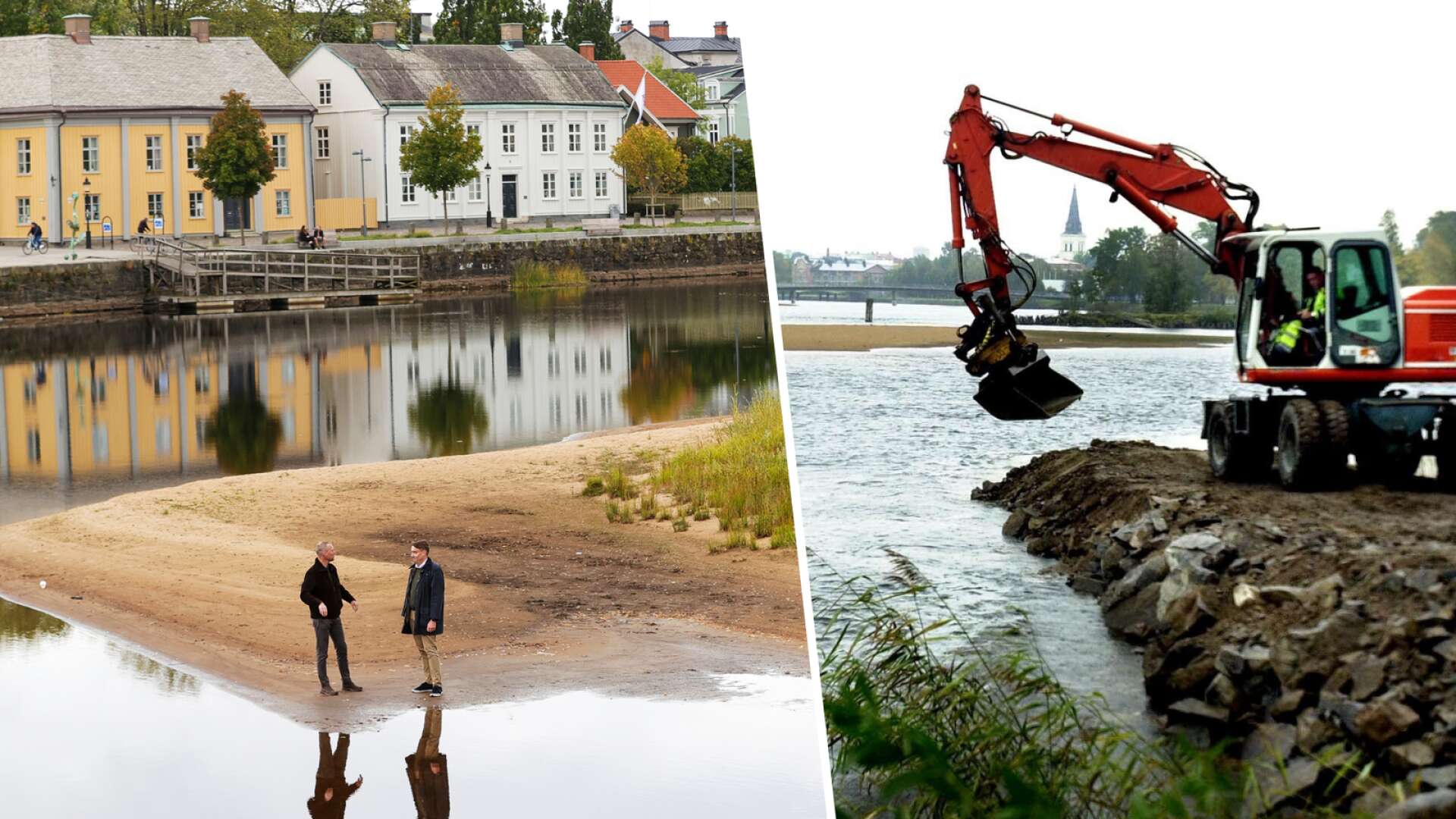 Kommunen hoppas slippa regeringsbeslut • 100 000 kubikmeter sand • ”Ökar riskerna för översvämning”