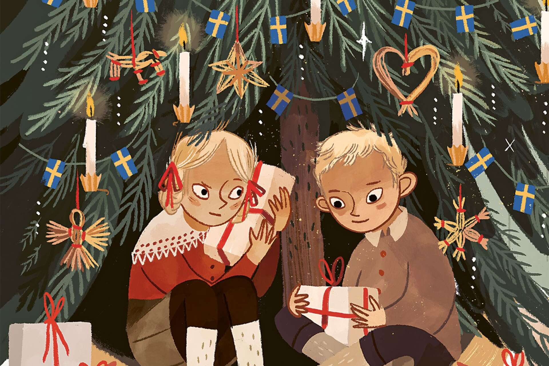 Är det nån salighetssak i paketen? Cecilia Heikkilä är illustratören som tar sig an Astrid Lindgrens En jul i Småland för länge sen.