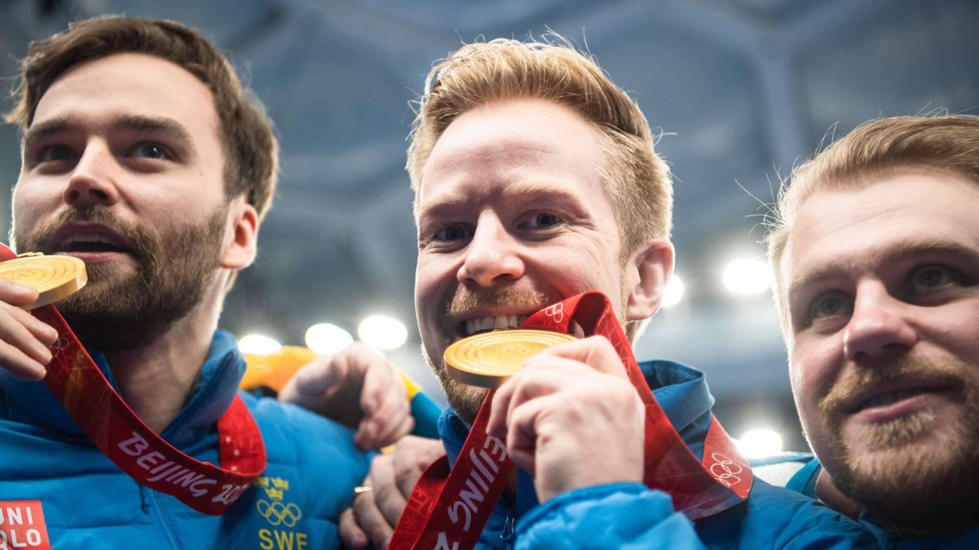 Lag Edin med Oskar Eriksson, Niklas Edin, Rasmus Wranåå och Christoffer Sundgren (ej på bild) gör en satsning över OS 2026.