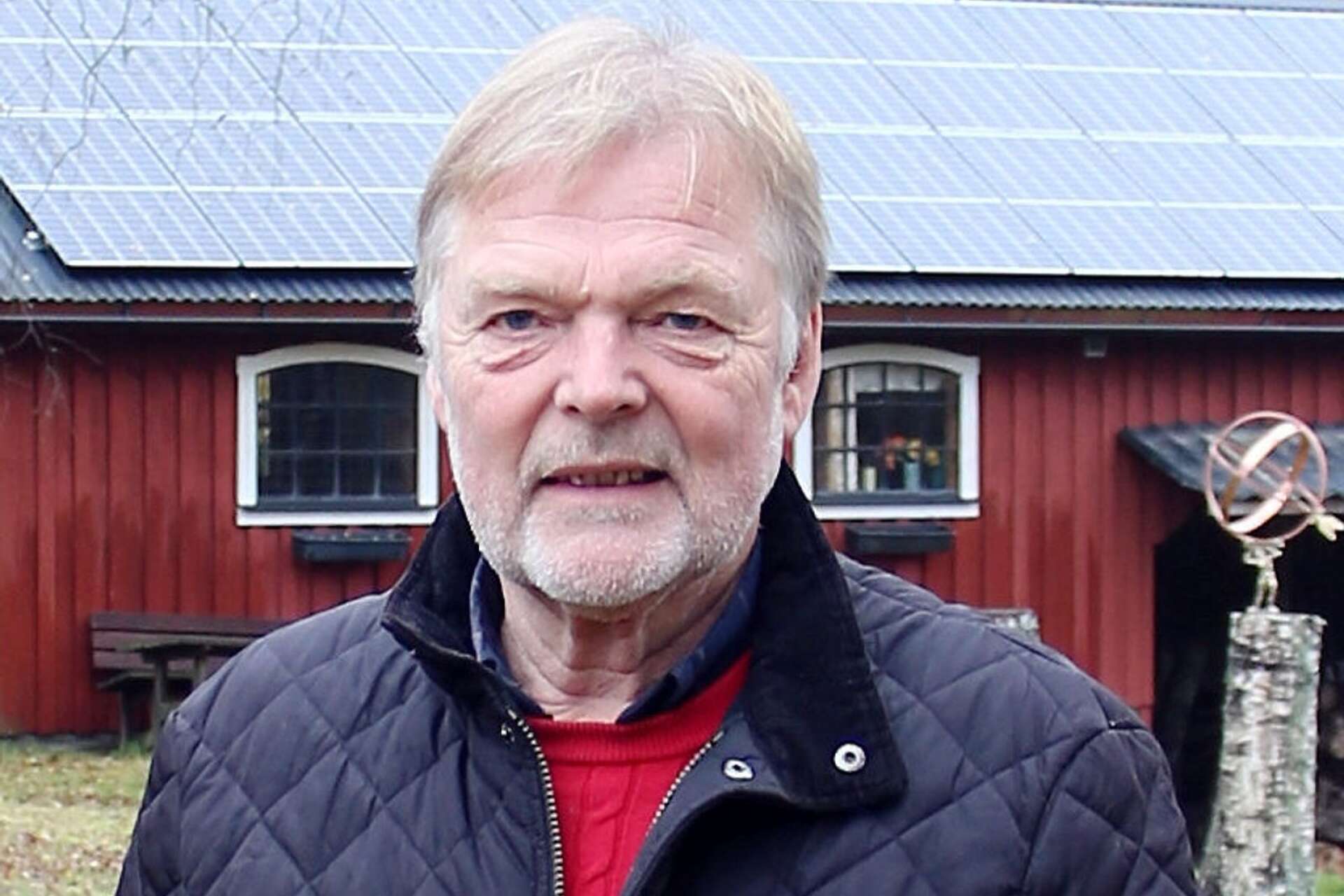 Solcellsbyggaren Magnus Fabbe Nilsson, Edsleskog, jublar åt beskedet.