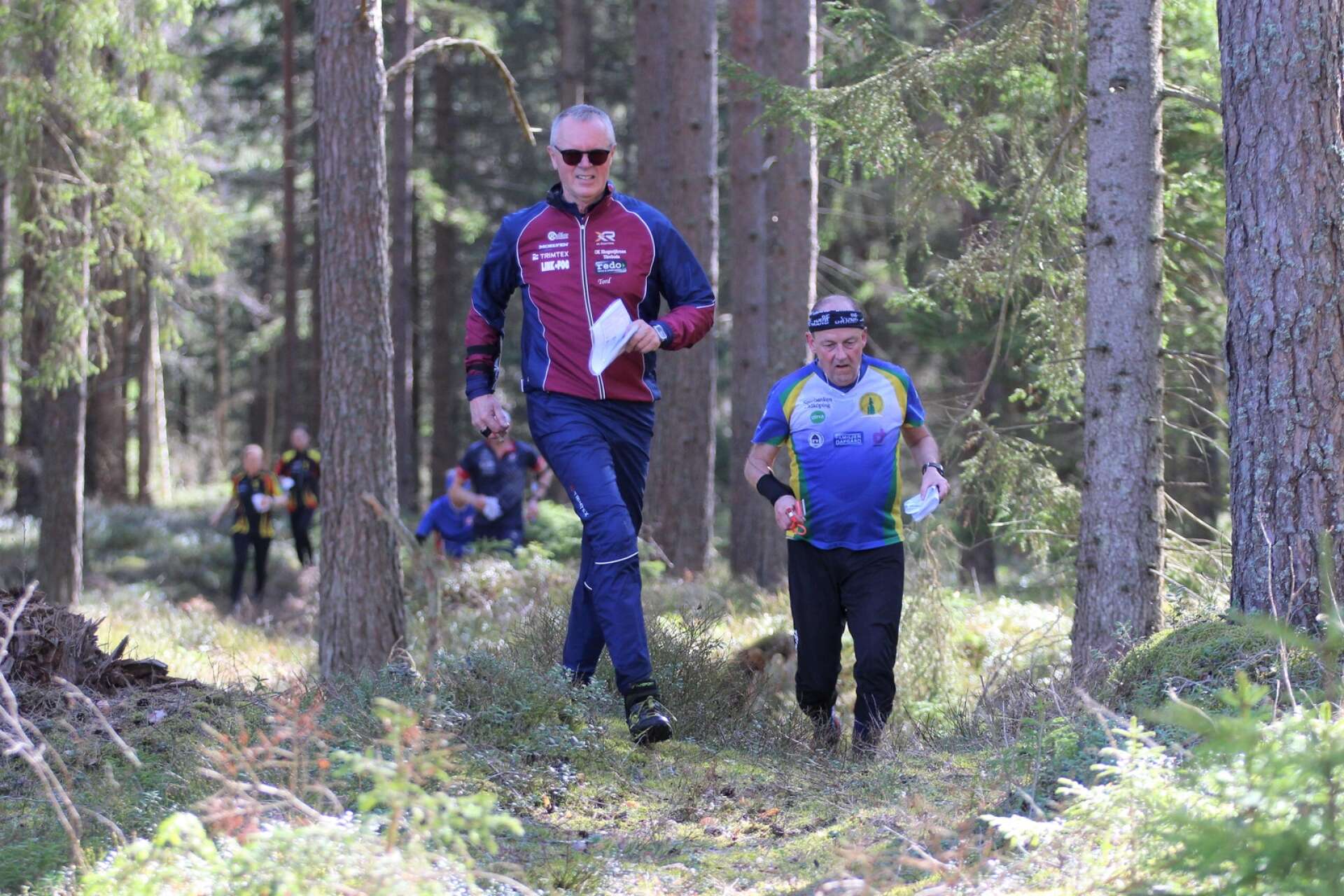 OK Skogsstjärnans Tord Gustafsson ställde upp i klassen svår 5 kilometer.
