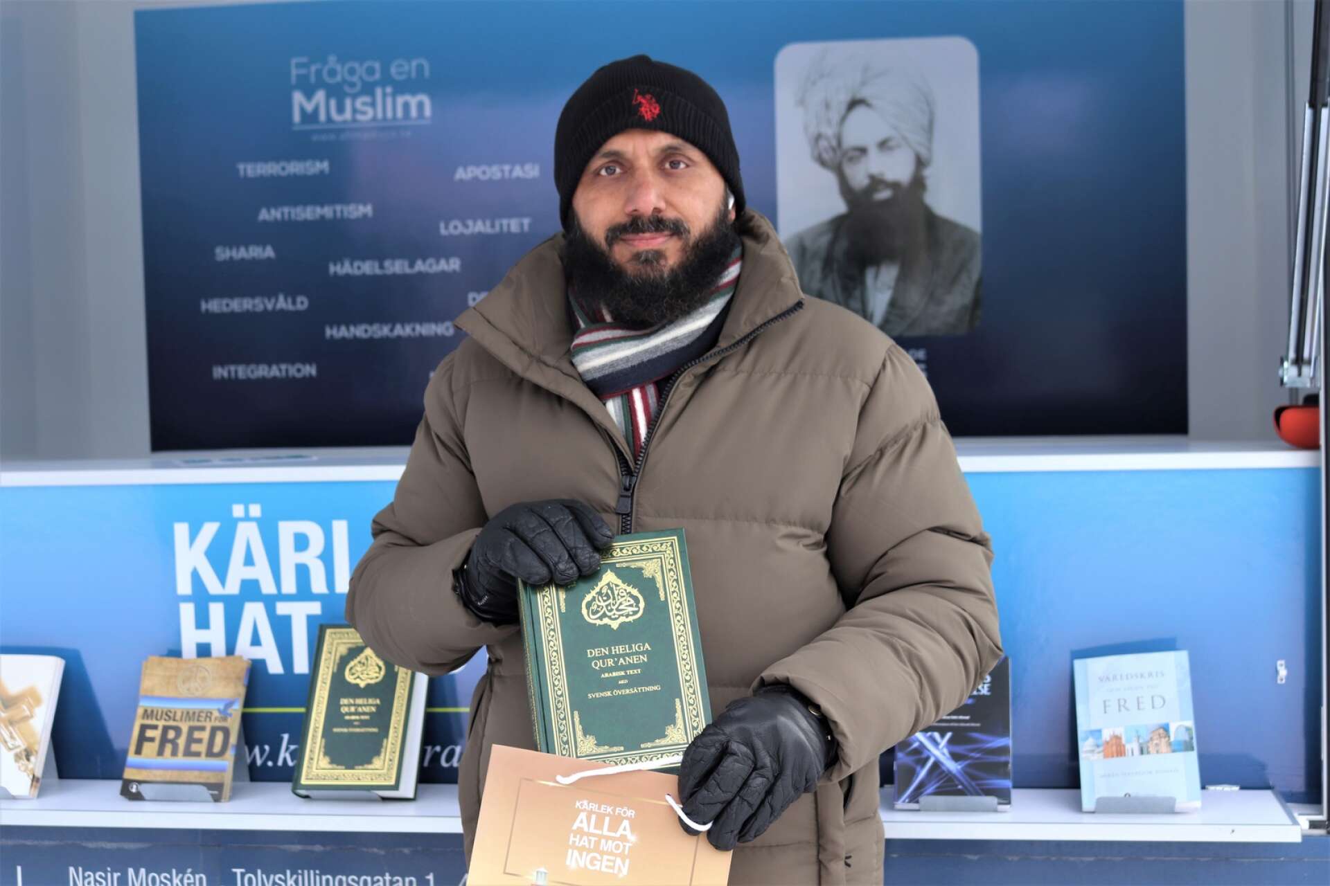 Rizwan Ahmad Afzal arbetade tidigare som imam i Malmö nu jobbar han i Luleå. 