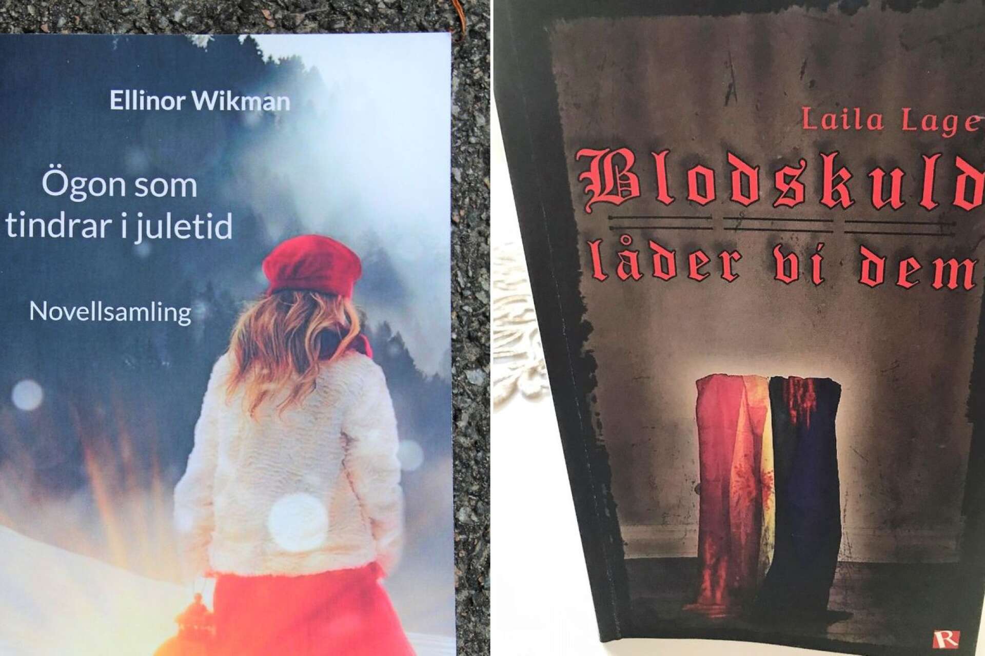 Ellinor Wikmans senaste bok är en novellsamling och Laila Lager släppte nyss den tredje delen om poliskommissarien Waldemar Jörgensen. 
