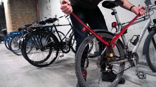Flera cyklar stals från en tomt i centrala Säffle under helgen. Värdet på cyklarna uppgår till flera tusen kronor. (Genrebild).