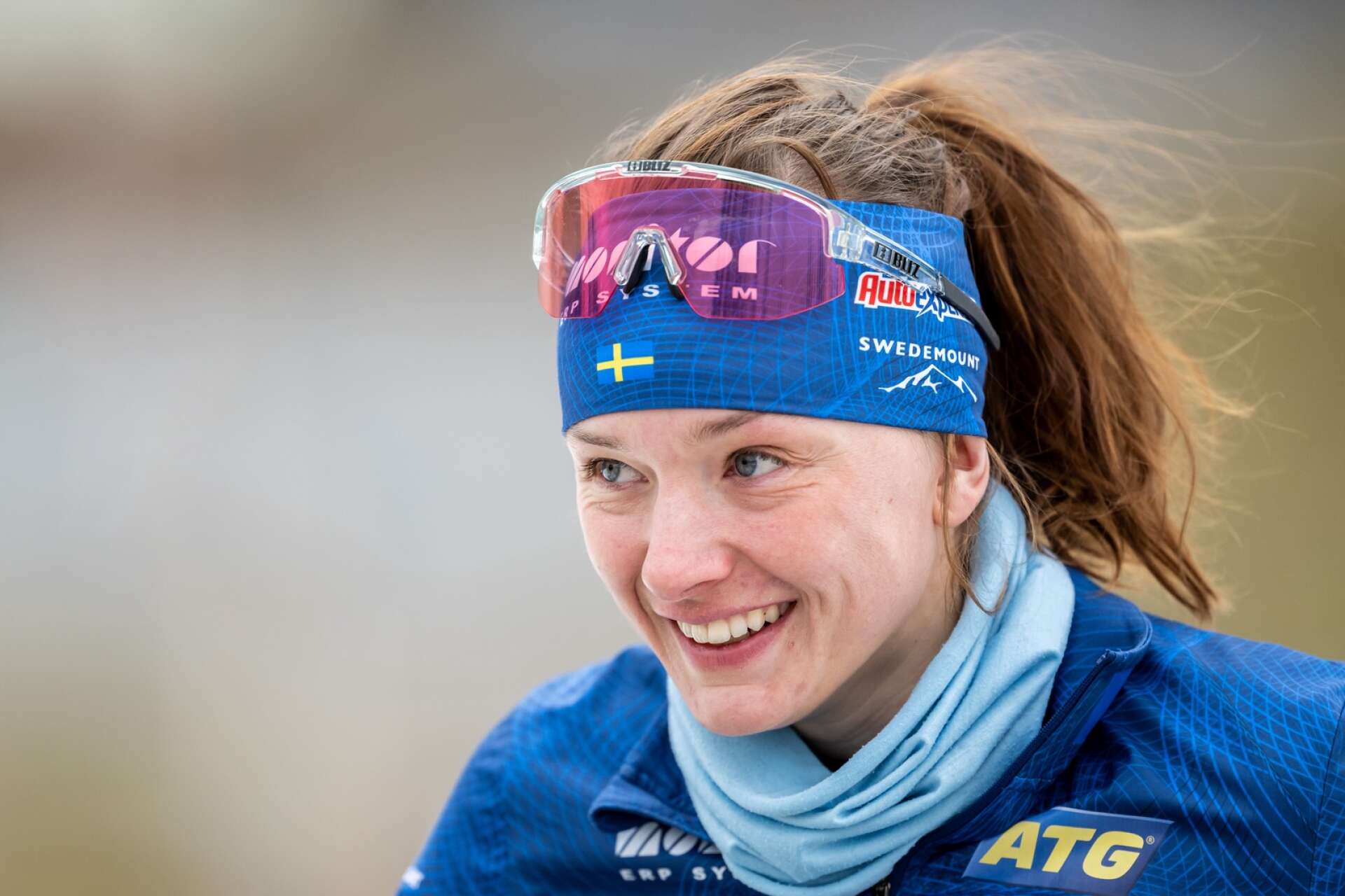 Linn Persson ger sig in i VM i tisdagens distanslopp.