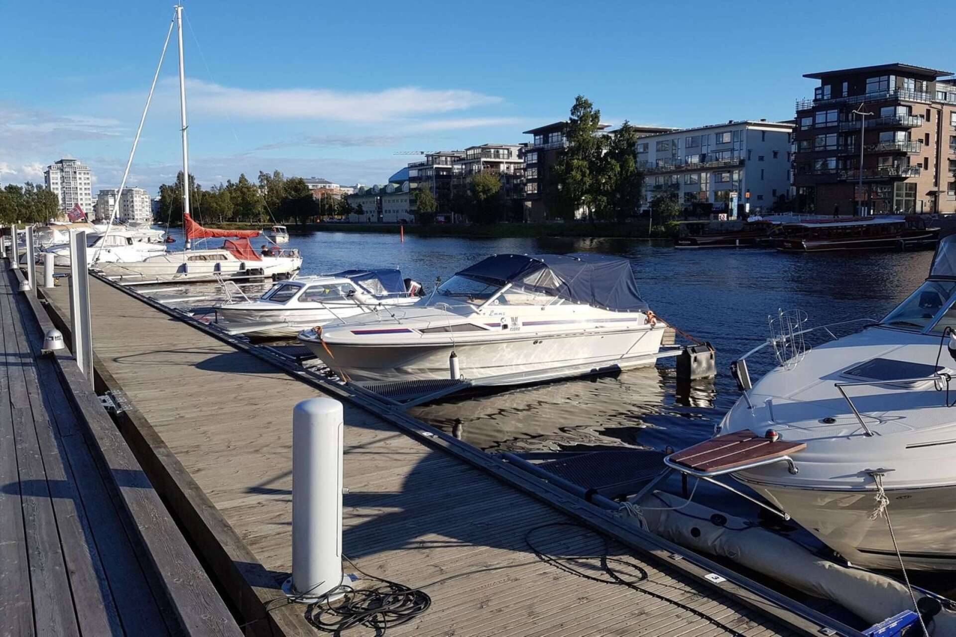 Priset för att lägga till i Karlstads gästhamn höjs med 70 kronor per dygn.