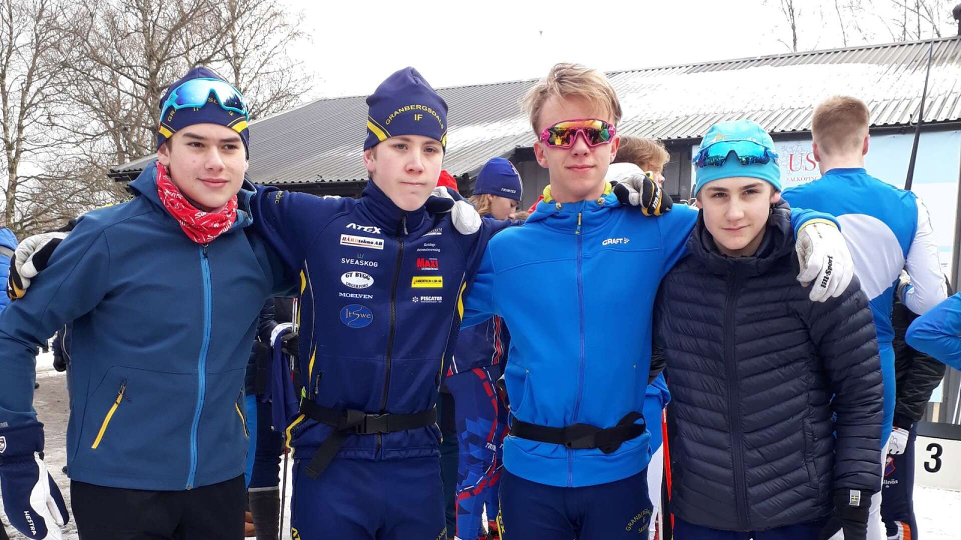 Det blev succé i USM för Granbergsdalkvartetten Simon Nilsson, Albin Källiden, Ludvig Berg, Elias Hedlund. Förutom individuella framgångar tog Granbergsdal ett oväntat lagguld i distans. 