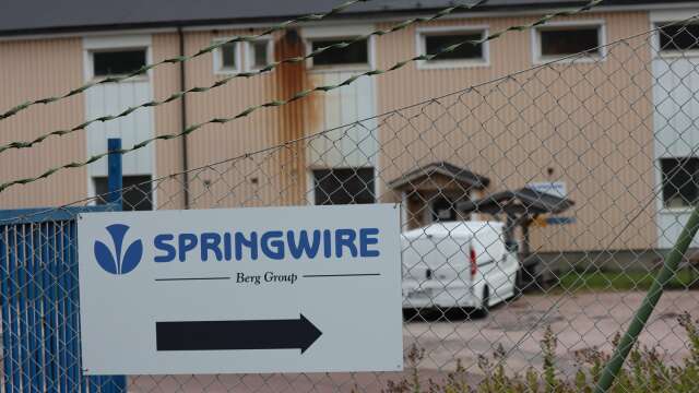 Springwire Sweden AB i Lesjöfors är försatt i konkurs. 