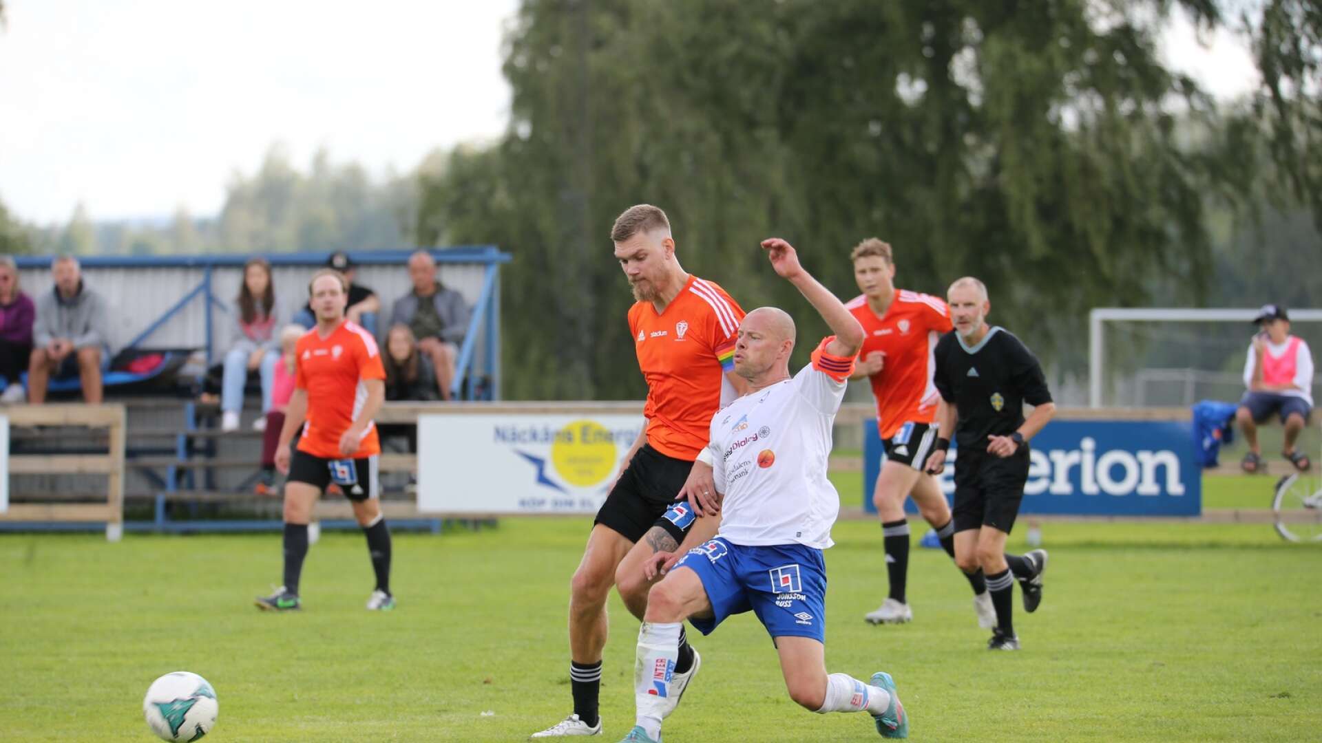 IFK Sunne blev till slut betvingade av serieledande Forshaga.