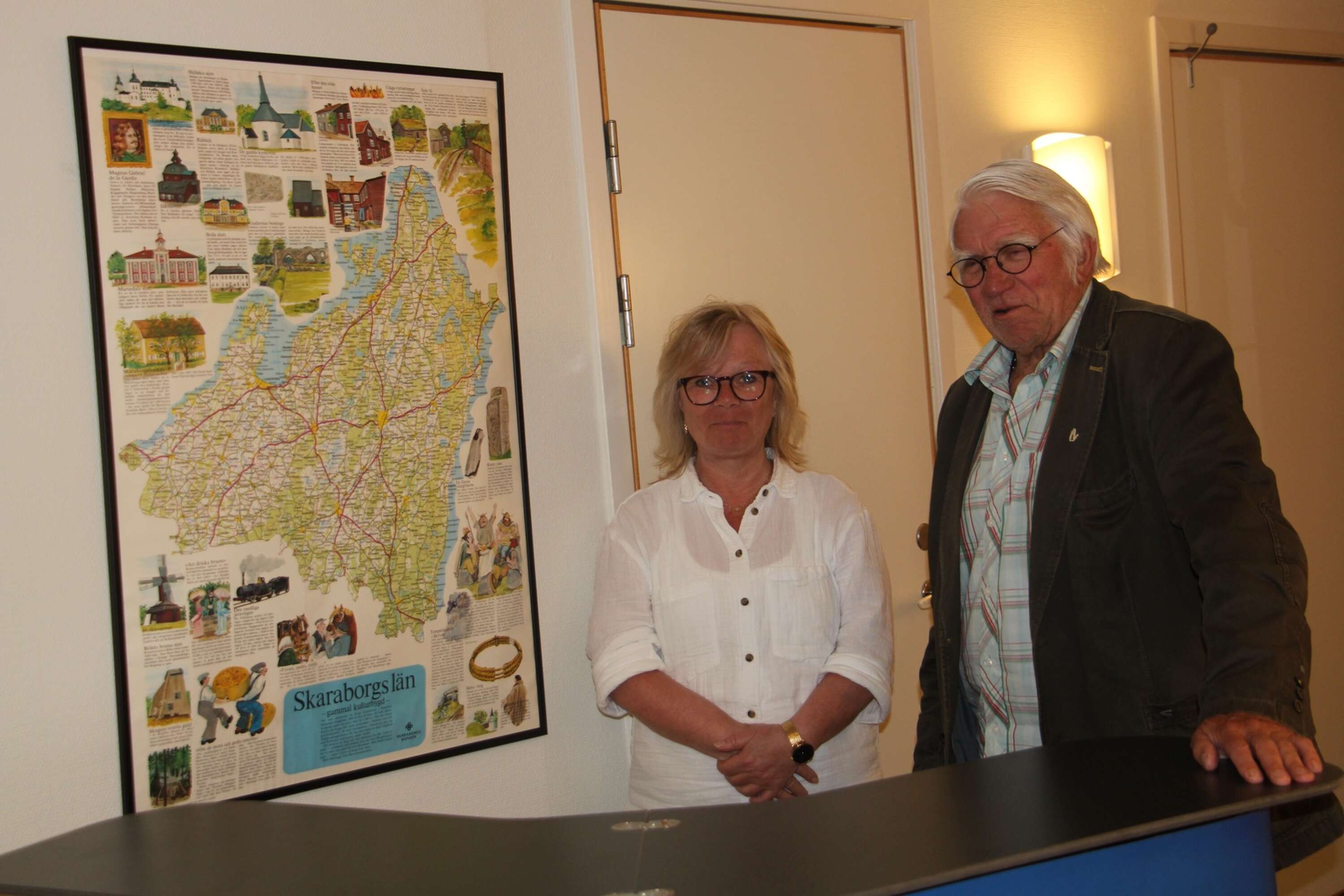 Eva Thörnsjö och Bengt Fernström ser fram emot firandet på tisdag.