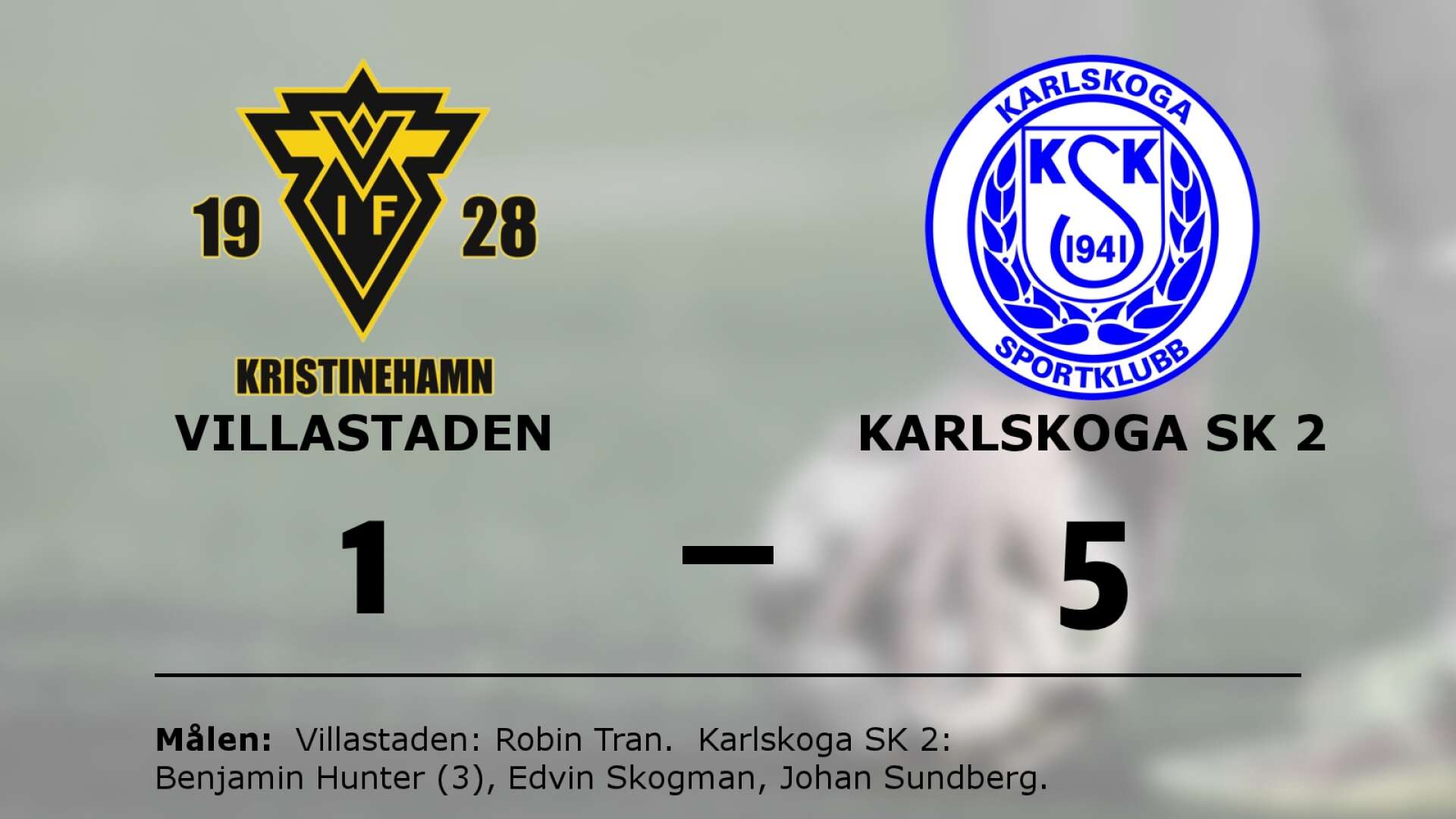 Villastaden förlorade mot Karlskoga SK 2