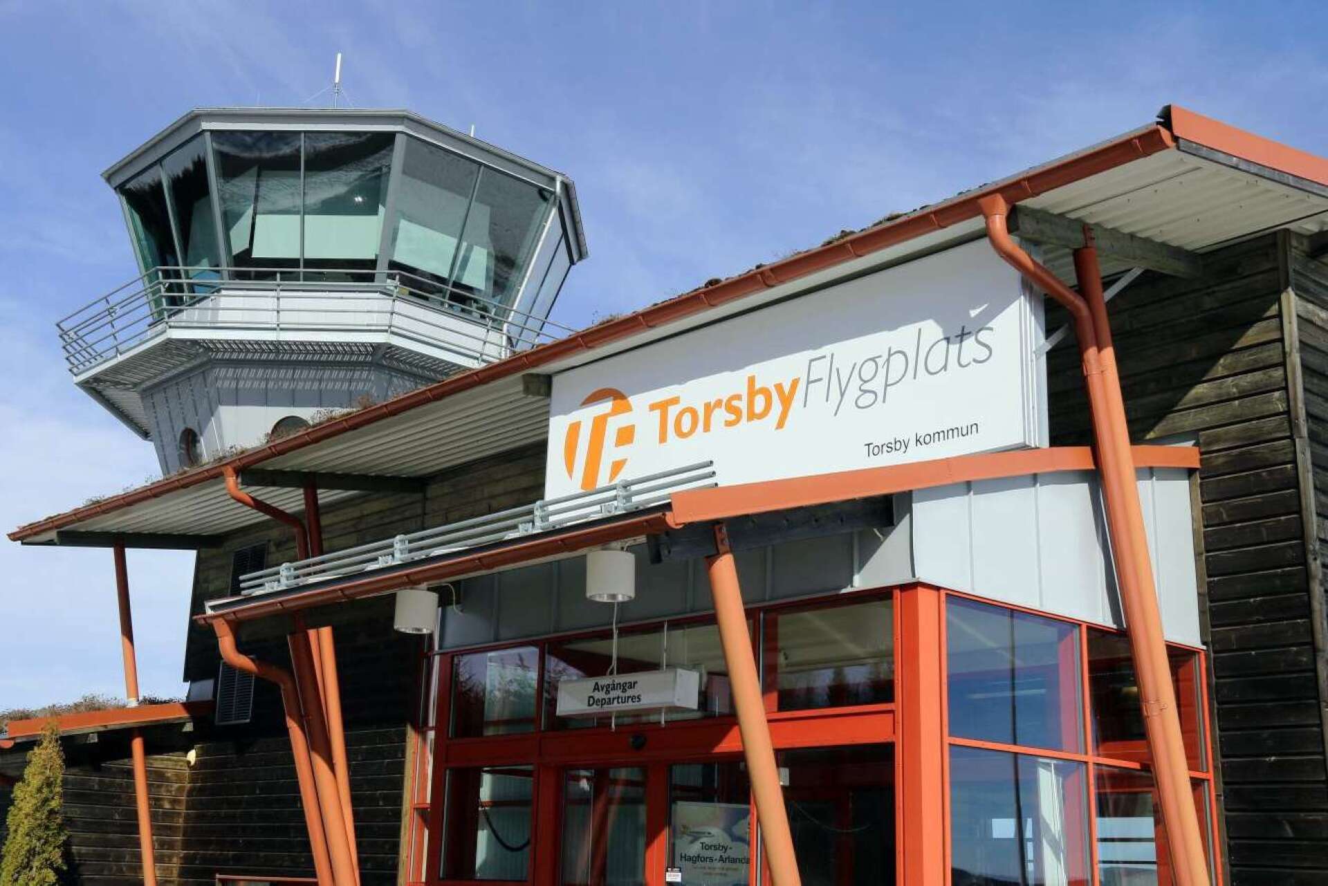 Torsby flygplats är en av de flygplatser som får stöd i dag. Arkivbild.