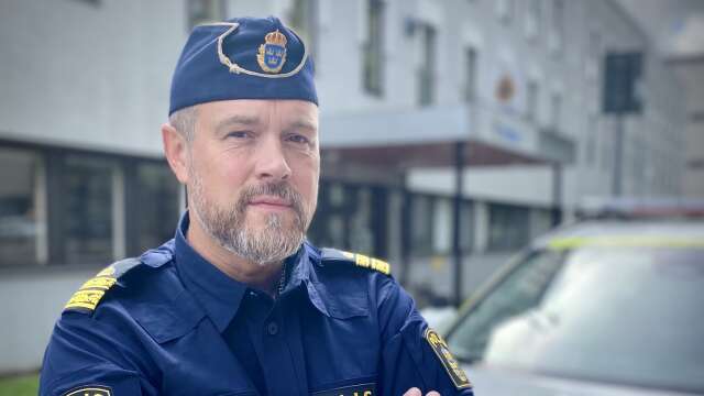 Roger Olsson är lokalpolisområdeschef i östra Skaraborg.