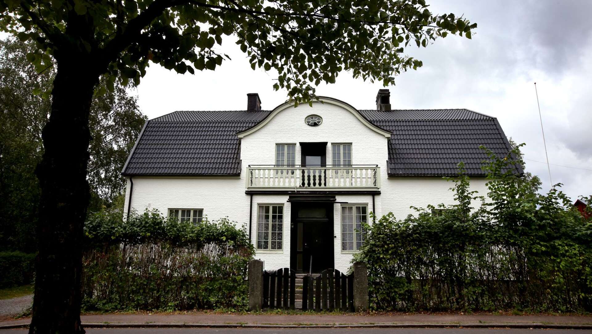 Karin och Sven Stolpes hus hemma i Filipstad.