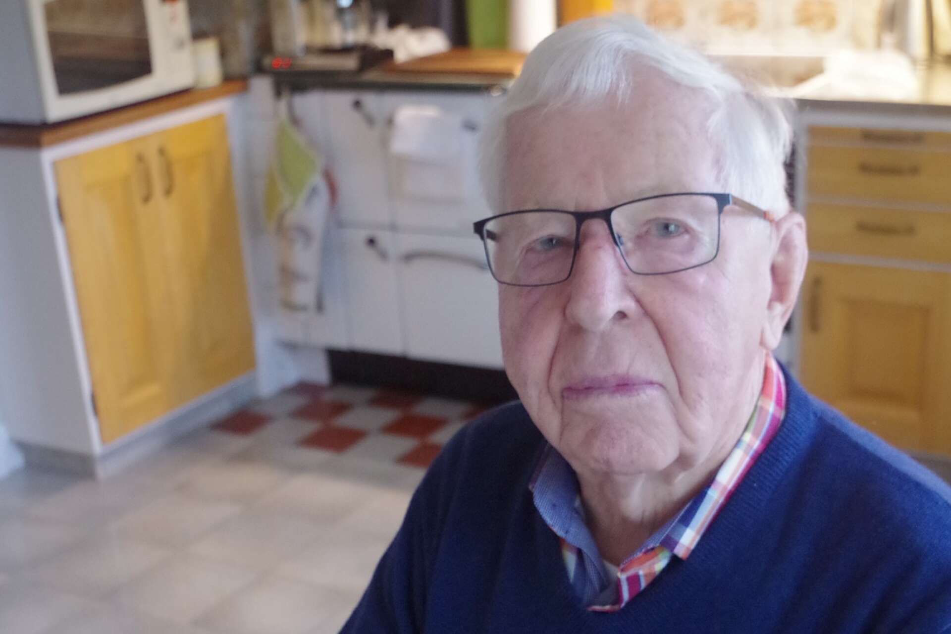 Sven Jansson har varit med i Hemvärnet i över 70 år.