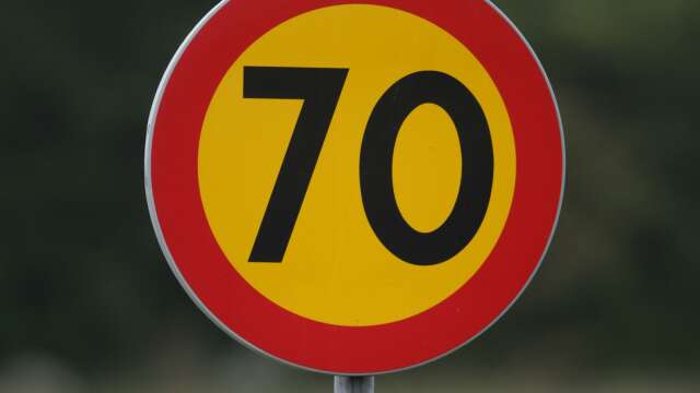 57-åringen körde 91 km/h på en 70-sträcka på E45 i Köpmannebro.