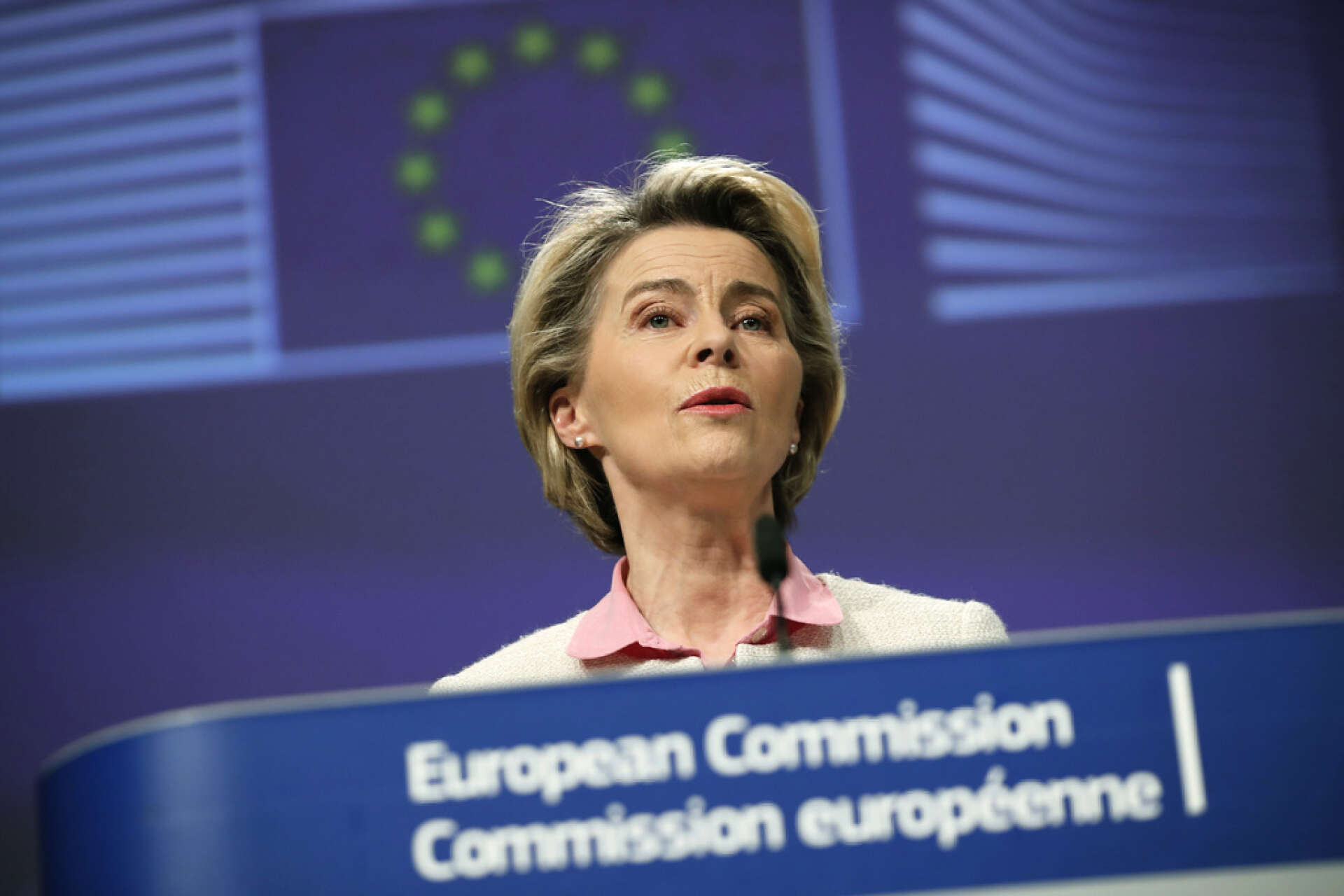 EU-kommissionens ordförande Ursula von der Leyen kallade avtalet för 'rättvist och balanserat' vid en presskonferens i Bryssel.