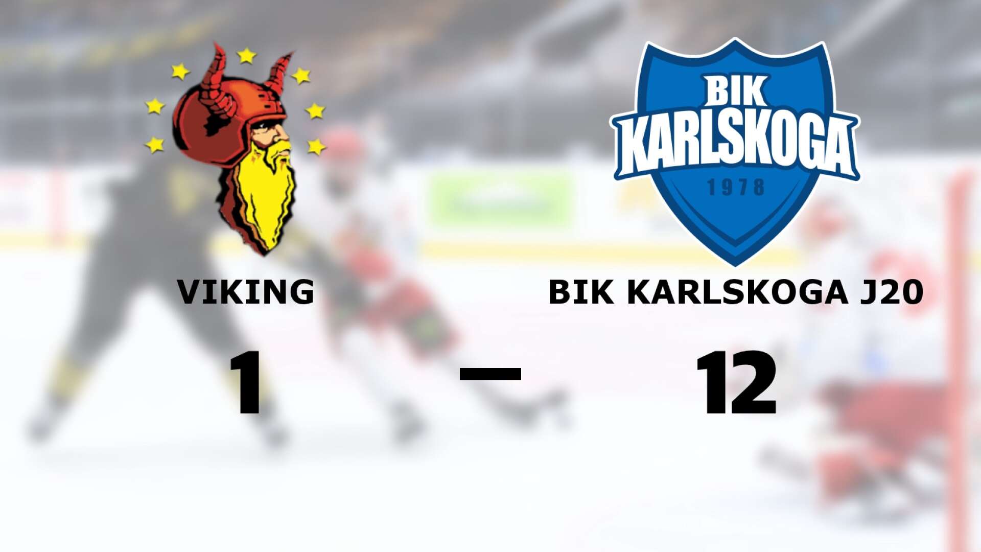 Viking HC förlorade mot BIK Karlskoga J20