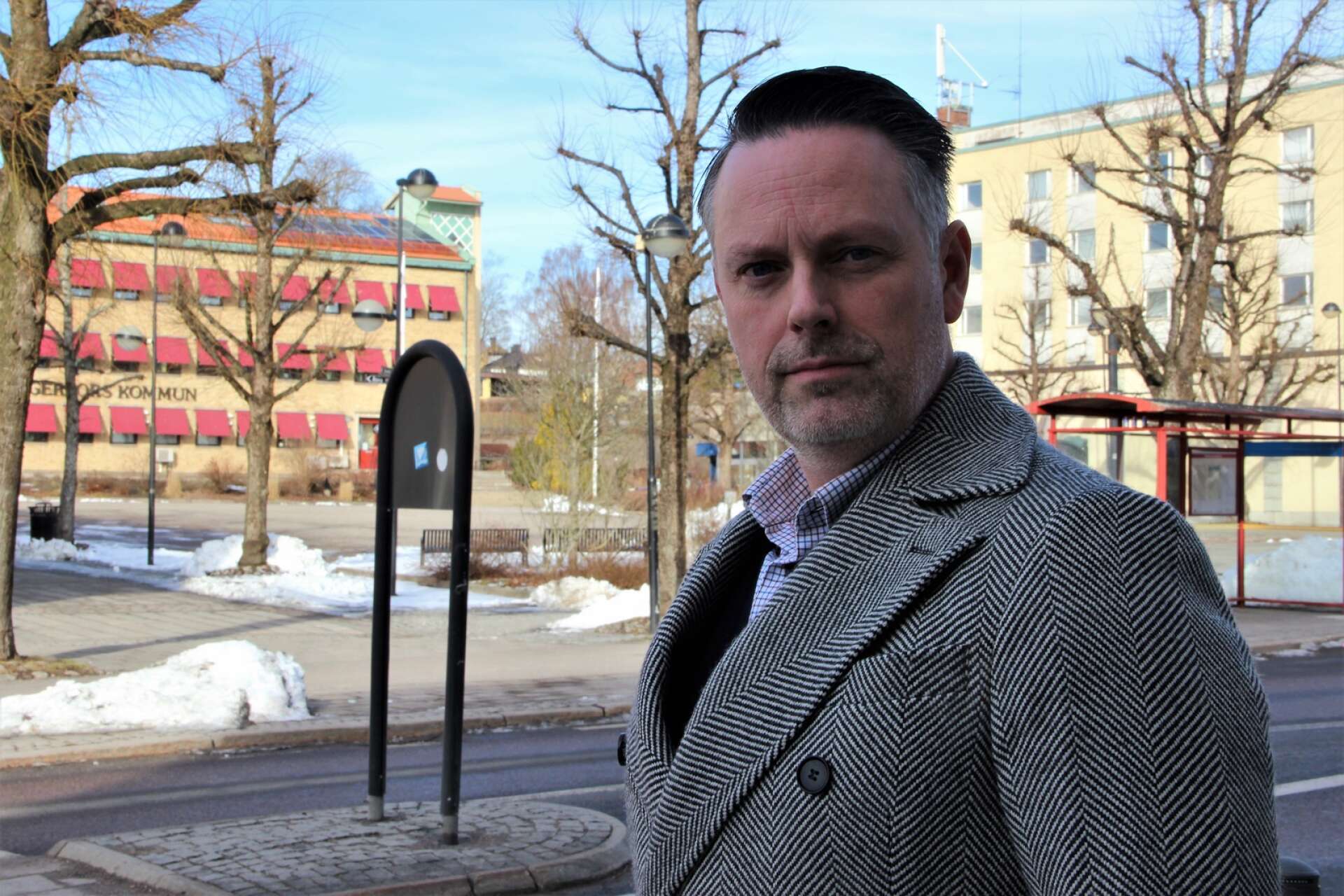 Björn Johansson, tf kommundirektör i Degerfors kommun, går ut med värderingsuppdrag av Stora Valla efter påsk.