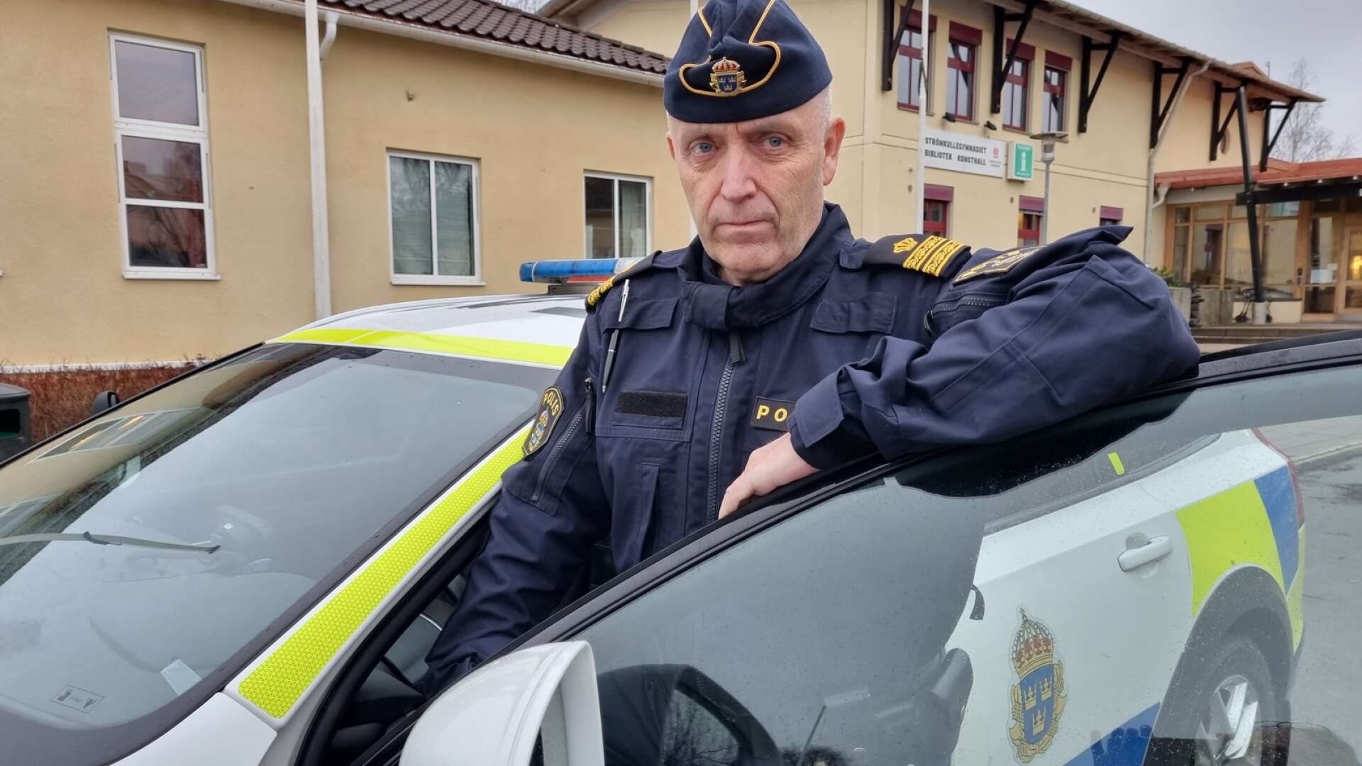 Peter Torstensson beskriver helgens bluesfest i Åmål som en lugn helg för polisen.