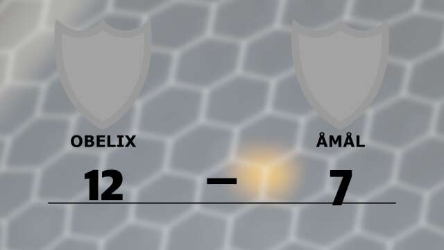 BK Team Obelix vann mot Åmåls BC
