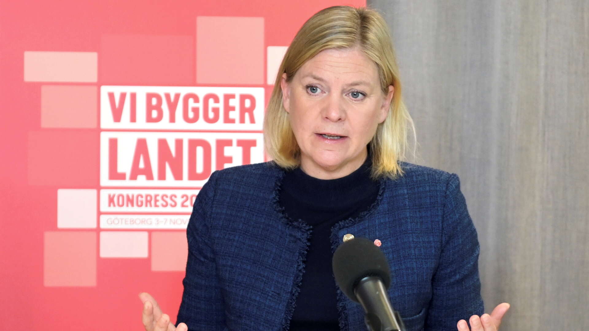 Blir finansminister Magdalena Andersson (S) Socialdemokraternas nya ordförande? Arkivbild.