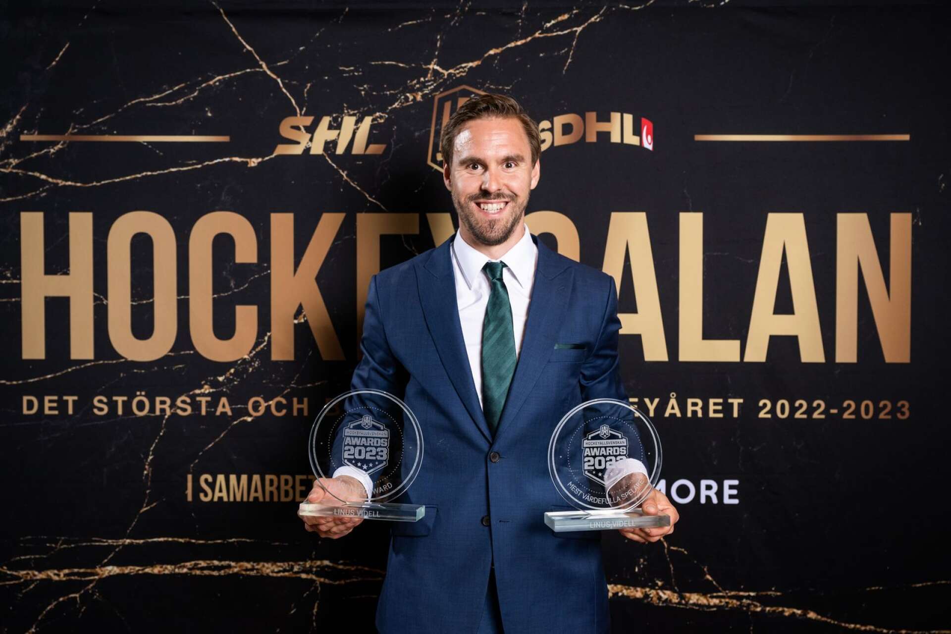 Södertäljes Linus Videll vann Årets MVP samt Årets forward i allsvenskan.