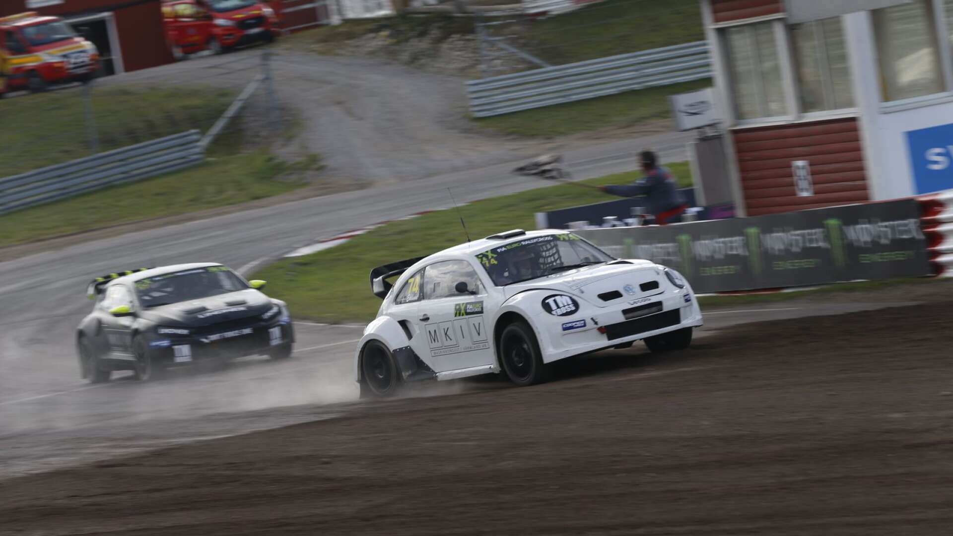 Per Eklund gjorde EM-comeback i sin Volkswagen Beetle och slutade på 15:e plats.