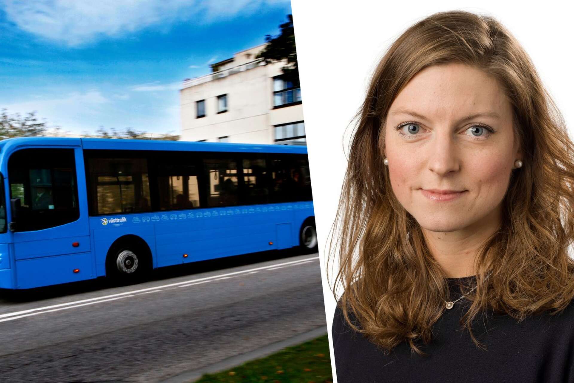 Biljettpriserna på kollektivtrafik höjs – för att sedan sänkas igen. Det meddelar Louise Jeppsson (V), tillträdande ordförande för den nya infrastruktur- och kollektivtrafiknämnden.